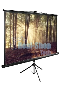 Экран Cactus 135x180 см TriExpert CS-PSTE-180х135-BK 4:3 напольный рулонный