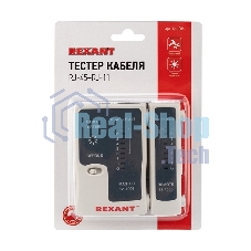 Тестер кабеля Rexant RJ-45+RJ-11 468
