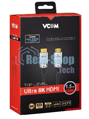 Кабель HDMI 19M/M,ver. 2.1, 8K@60 Hz 1.5m VCOM CG862-1.5M VCOM/TELECOM