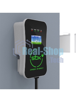 Зарядная станция S'OK Green Energy M3W Series Wallbox EV Charger SM3W10732542-0, 1-фаза, 7кВт (32А/220В), ocpp 1.6j, ip54
