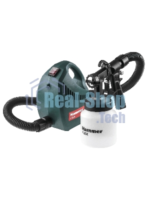Краскопульт электрический Hammer Flex PRZ500B 500Вт 800мл бак, вязкость до 60 DIN