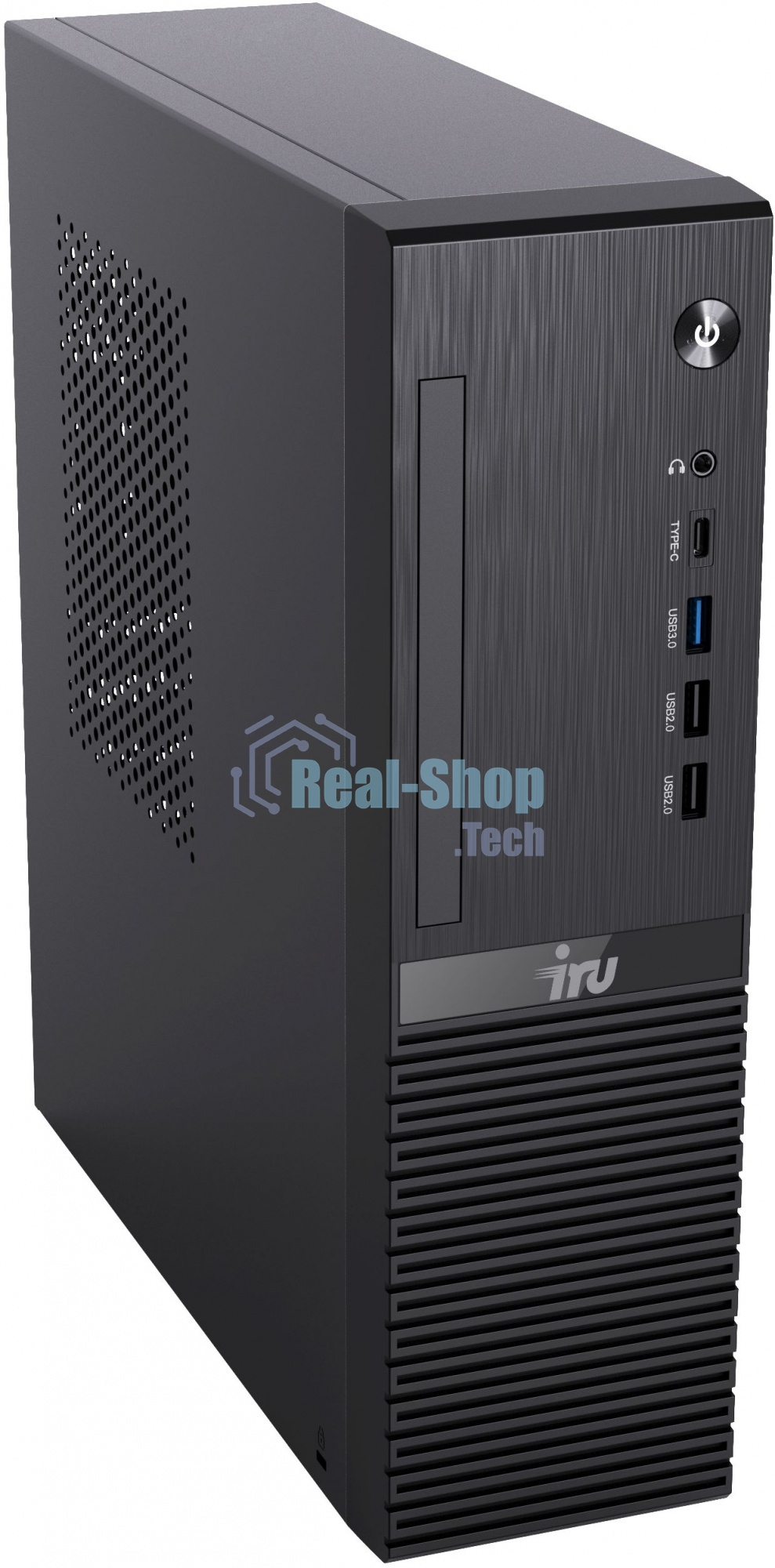 Компьютер IRU 310SC SFF i5 12400 (2.5) 8Gb SSD 256Gb UHDG 730 Win 11Pro GbitEth 200W черный (1969067)