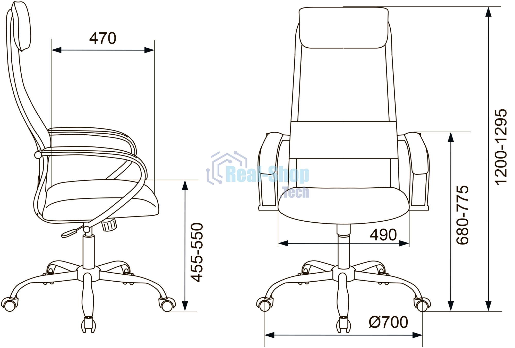 Кресло руководителя Бюрократ CH-607SL TW-01 Neo Black черный, сетка/ткань с подголов. на колес. металл хром