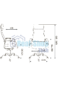 Кресло руководителя Бюрократ CH-607SL TW-01 Neo Black черный, сетка/ткань с подголов. на колес. металл хром