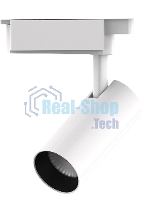 Светильник Gauss трековый цилиндр 12W 950lm 4000K 180-220V IP20 55x190мм белый LED 1/40