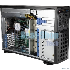 Серверная платформа Supermicro SYS-740P-TR 4U noCPU(2)3rd GenScalable/TDP 270W/no DIMM(18)/SATARAID HDD(8)LFF/2x1GbE/2x1200W