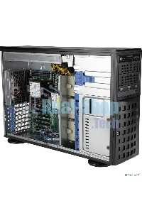 Серверная платформа Supermicro SYS-740P-TR 4U noCPU(2)3rd GenScalable/TDP 270W/no DIMM(18)/SATARAID HDD(8)LFF/2x1GbE/2x1200W
