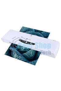 Ламинатор Heleos ЛМА34В белый/черный A3 (60-250мкм) 30 см/мин (4 вал.) хол.лам. лам.фото реверс