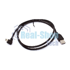 Кабель USB Type A на Mini USB угол вправо 1 м