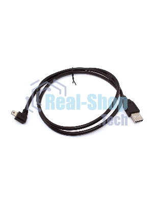 Кабель USB Type A на Mini USB угол вправо 1 м