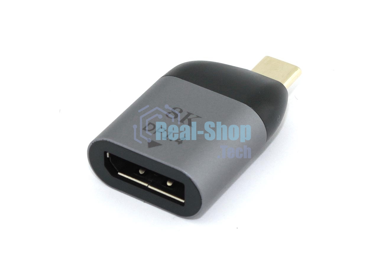 Переходник Type-C папа на DisplayPort мама