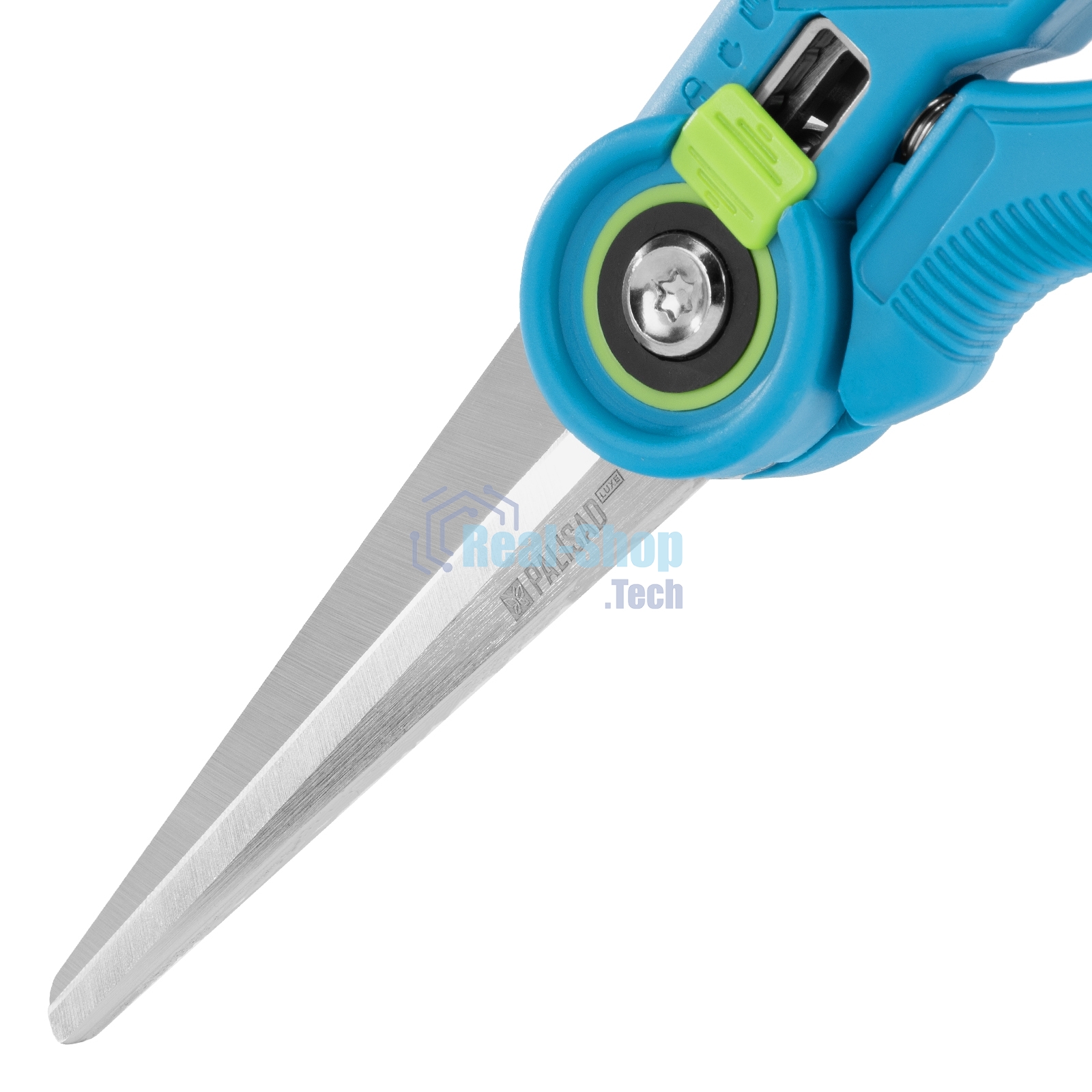 Секатор цветочный Palisad LUXE удлиненный, 275 мм, регулировка захвата, пластиковые рукоятки