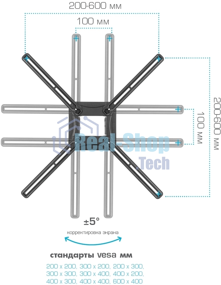 Кронштейн для телевизора Kromax CORBEL-12, 32