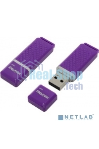 Флешка USB Smartbuy R/W Quartz series Violet (SB32GbQZ-V), 32Gb, USB 2.0, R/W 25/15, фиолетовый