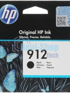 Картридж струйный HP 912 3YL80AE черный (300 стр.) для HP DJ IA OfficeJet 801x/802x