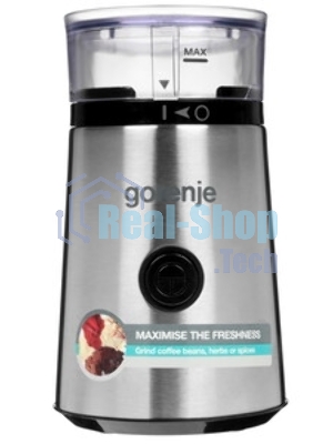 Кофемолка Gorenje SMK150E 150Вт сист.помол.:одинарный нож вместим.:60гр серебристый
