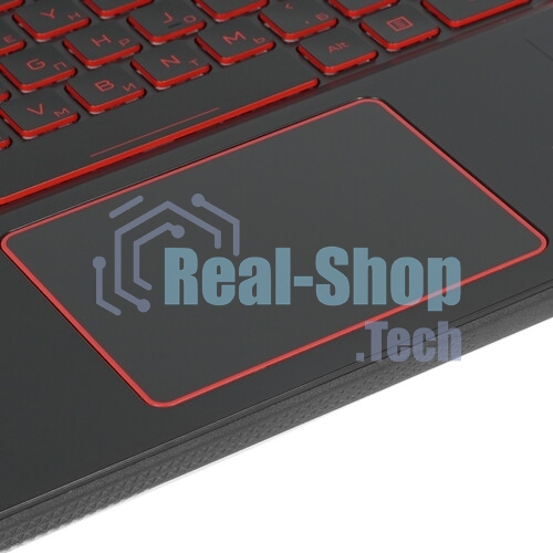 Клавиатура для ноутбука Acer Nitro 5 AN515-54 черная с красной подсветкой (красная подложка)