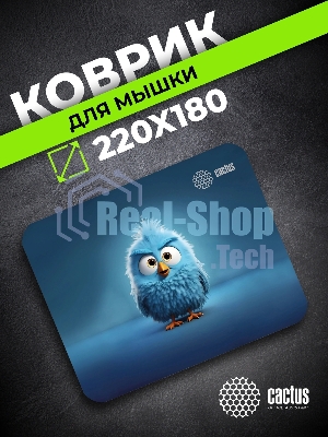 Коврик для мыши Cactus Bird 220x180x2мм (CS-MPC-P13XS)