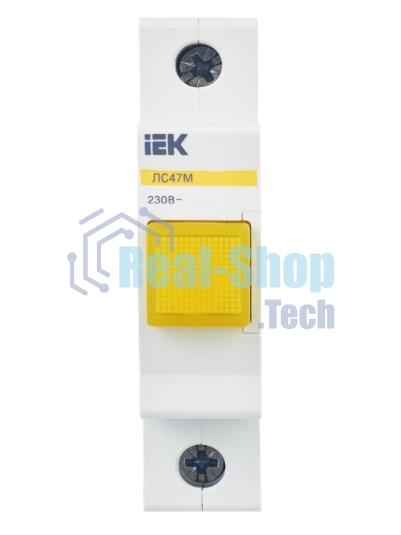 Лампа сигнальная ЛС-47М жел. IEK MLS20-230-K05