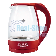 Чайник электрический Мастерица ЕК-1801G, рубин, 1,8л, стекло, 1850 Вт Чайник электрический Мастерица ЕК-1801G, рубин, 1,8л, стекло, 1850 Вт