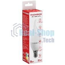 Лампа светодиодная Hiper THOMSON LED TAIL CANDLE 8W 670Lm E14 4000K TH-B2028