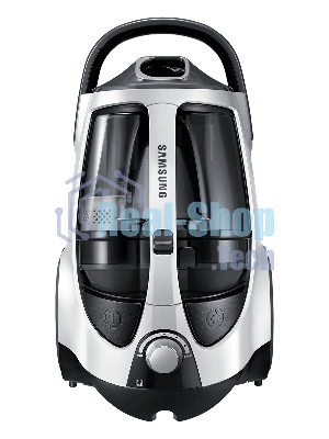 Пылесос Samsung VCC8835V37 белый/черный, 430/2200 Вт, уборка сухая, пылесборник контейнер 2 л