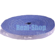 Хомут-липучка TWT шириной 20 мм, 30 м, синий