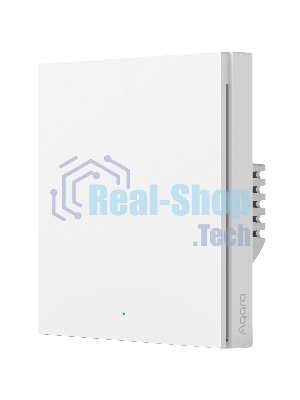 Выключатель умный Aqara Smart wall switch H1 ((with neutral, single rocker) WS-EUK03