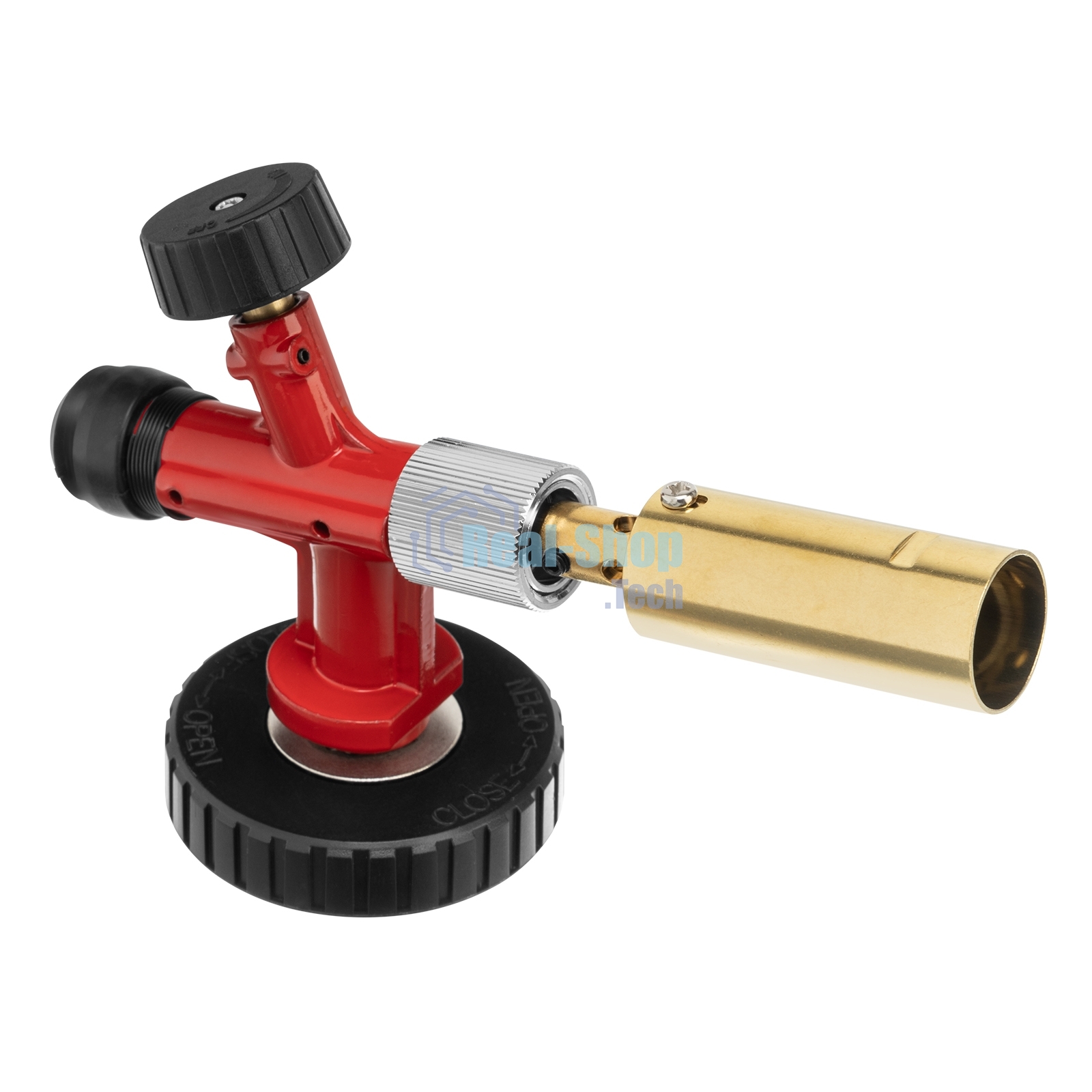 Горелка Matrix профессиональная на газовый баллон пьезоподжиг металл. корпус