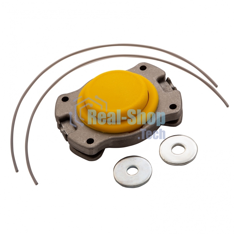 Катушка для триммера универсальная Denzel алюминий, шайба 8 мм, 10мм