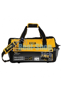 Сумка для инструмента Denzel 500х245х300 мм, 20 карман., съемный органайз. 10 карман., наплеч. рем.