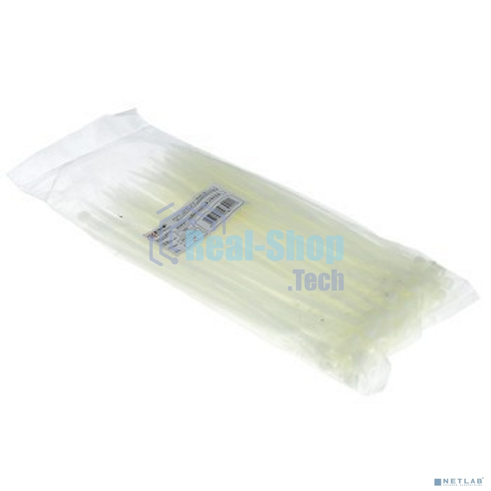 Хомут кабельный 4.8х200 нейл. белый (уп. 100 шт) EKF plc-c-4.8x200