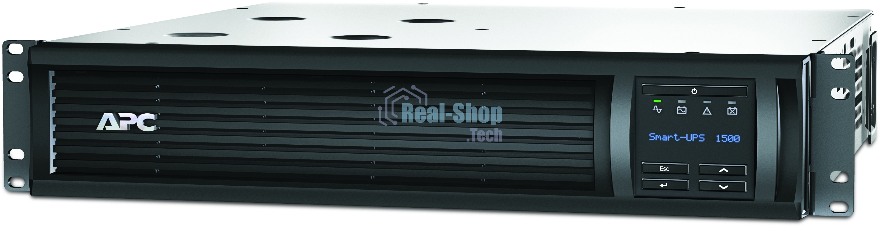 Источник бесперебойного питания APC Smart-UPS SMT1500RMI2UNC / 1500 ВА / 1000 Вт / 4 x IEC 320 C13 (компьютерная)