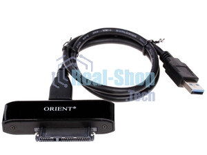 Переходник SATA на USB 3.0 на шнурке 30см DM-685
