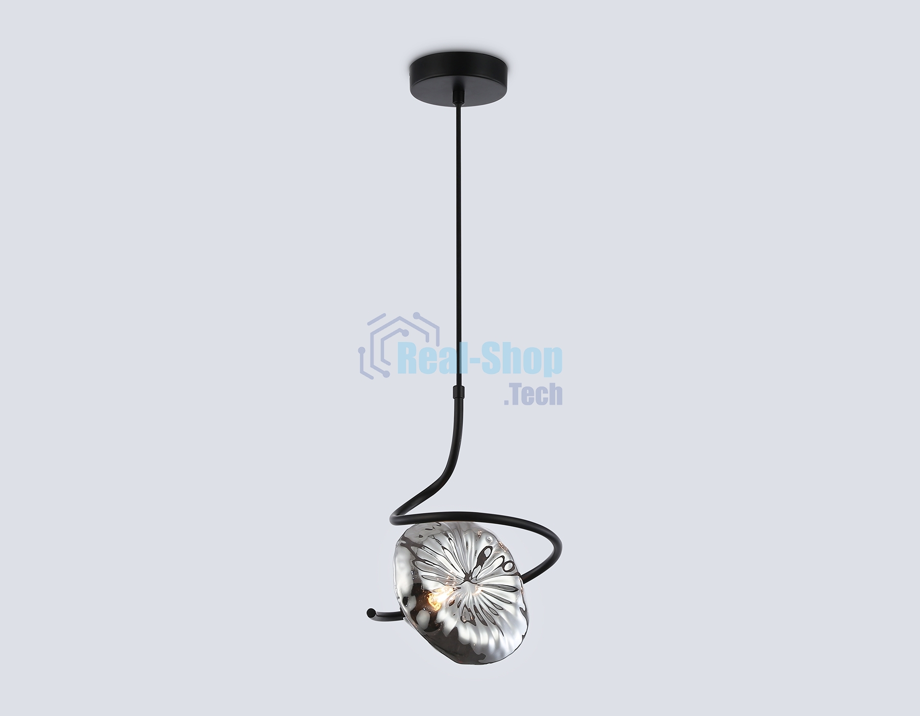 Светильник Ambrella light LH15001 BK/SM черный/дымчатый G9 max 40W D190*1400