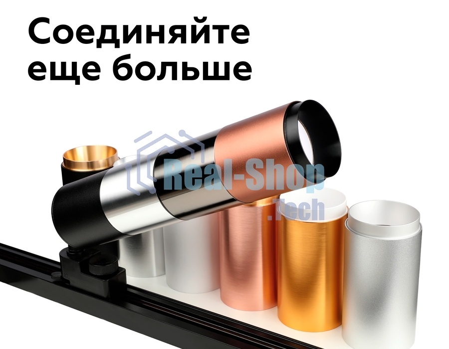 Насадка для корпуса светильника N6124 PYG золото желтое полированное D60*H32mm Out10mm MR16
