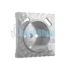 Накладка для розетки USB (серебряный)