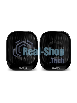 Акустическая система 2.0 АС SVEN G345, черный, (10 Вт, RGB, питание USB, Bluetooth)
