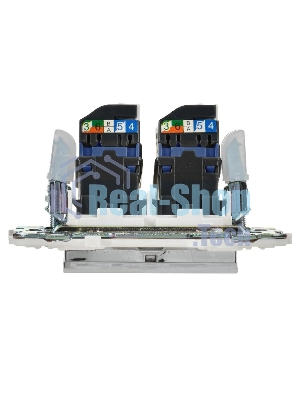 SKANDY Розетка компьютерная 2-местная RJ45 кат.6 SK-K04N никель | SK-K20-2-K50 | IEK