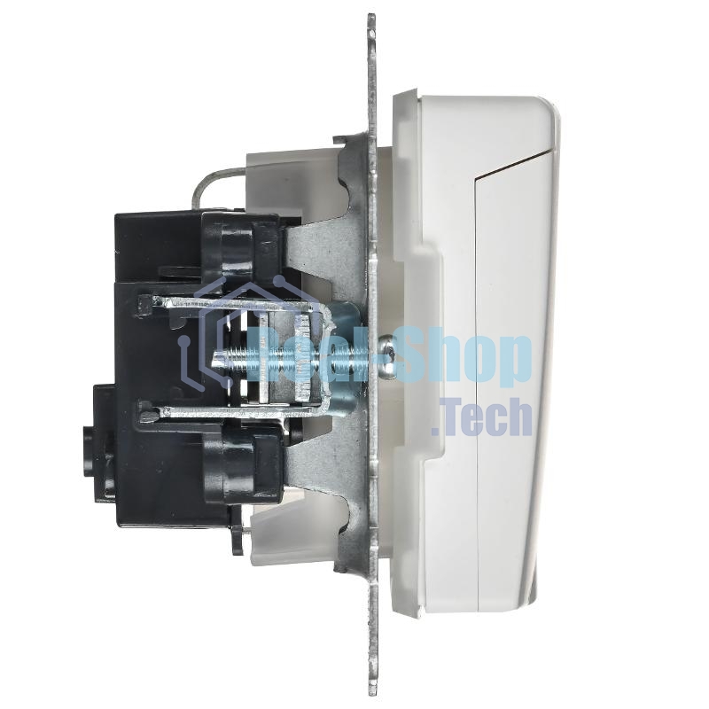 Розетка с з/к/ш с кр. 16А IP44 РСбш10-3-44-БрАБ а/б IEK. BRITE