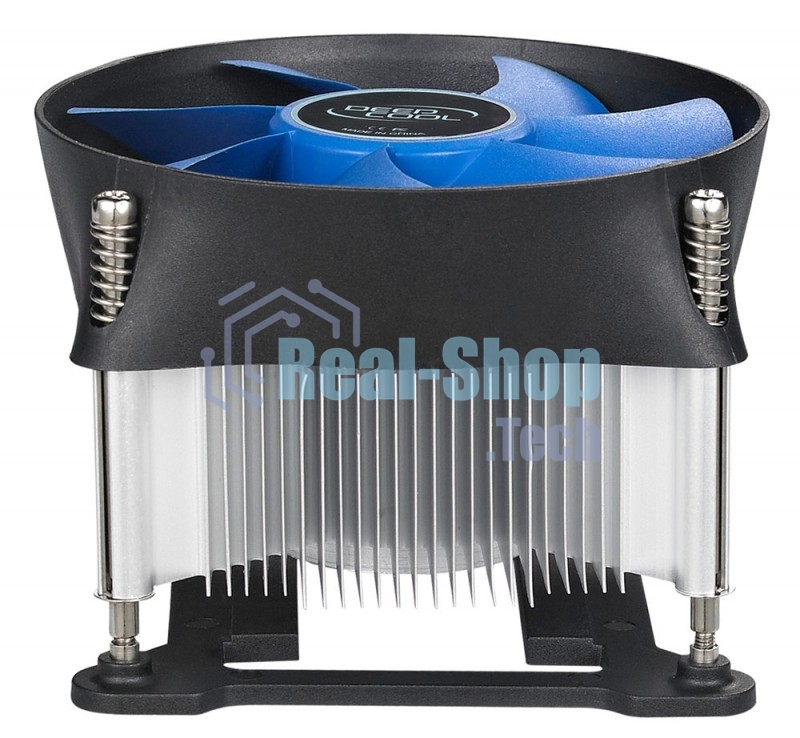 Кулер для процессора DEEPCOOL THETA 31 PWM черный/синий, 92 мм, алюминий/медь, 2400 об/мин, 32.5 дБ, 4 pin, 95 Вт, 60 мм