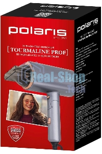 Фен Polaris PHD2090ACi Tourmaline PROF графит/розовое золото Фен 2000Вт