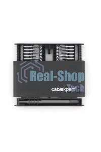 Отвертка с набором бит Cablexpert TK-SD-09R (21 предмет)