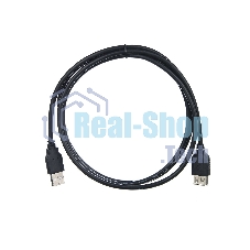 Кабель-удлинитель TELECOM USB2.0 Am-->Af 1,5 м черный TUS6990-1.5M