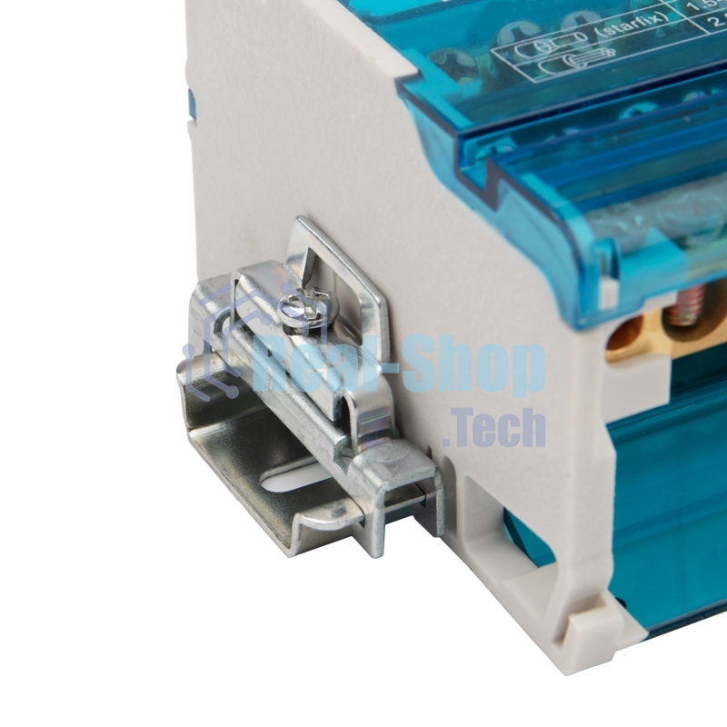 Ограничитель на DIN-рейку (металл) 1 винт Rexant