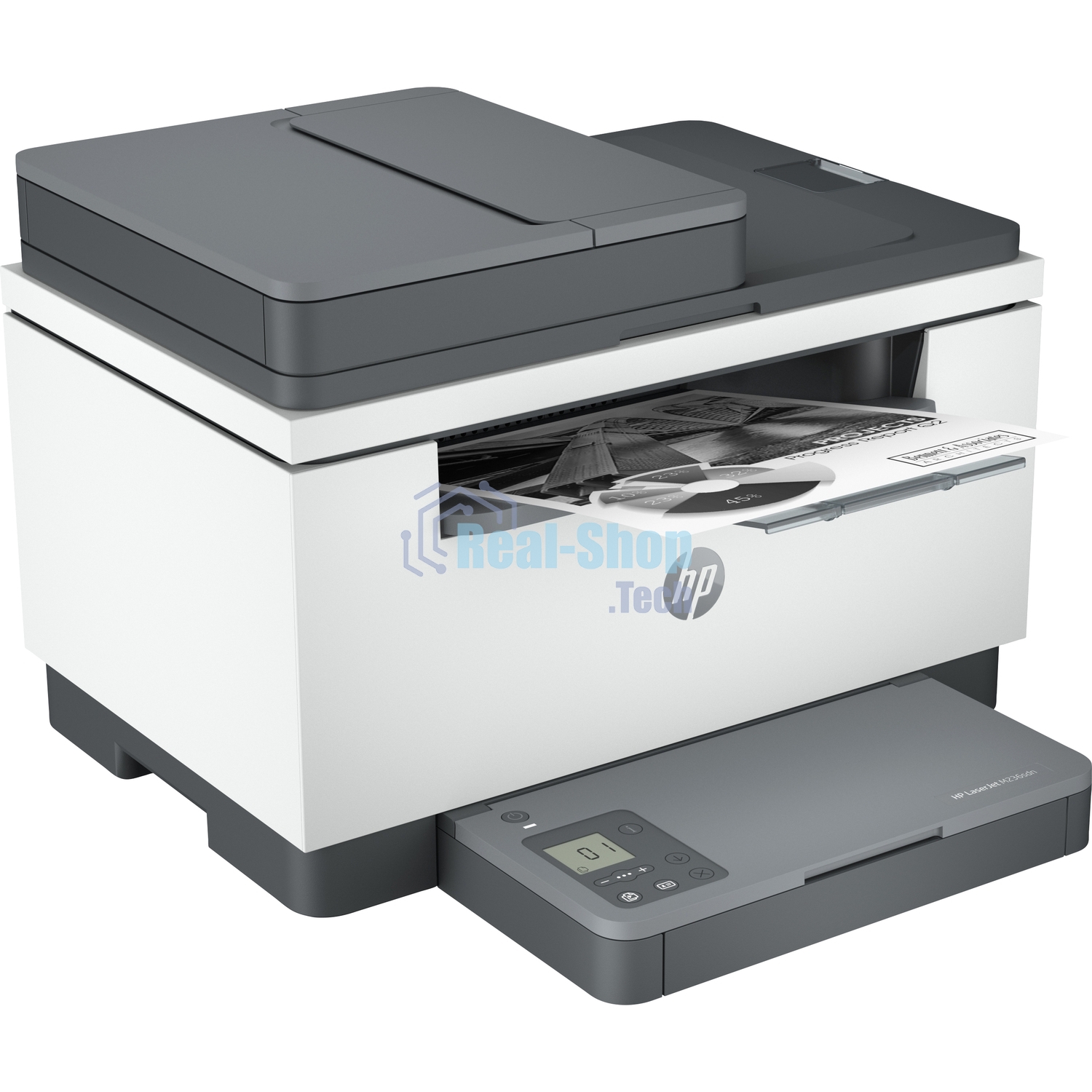 МФУ лазерное HP LaserJet M236sdw (9YG09A), A4, ч/б, печ. до 29 стр/мин., скан. до 19 стр/мин. (ч/б) 10 стр/мин. (цвет), 600 x 600 dpi, USB, RJ-45, Wi-Fi, BlueTooth, Air Print, Mopria