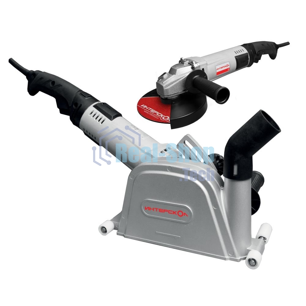 Штроборез + УШМ два в одном ИНТЕРСКОЛ ПД-150/1800Э + УШМ-180/1800Э