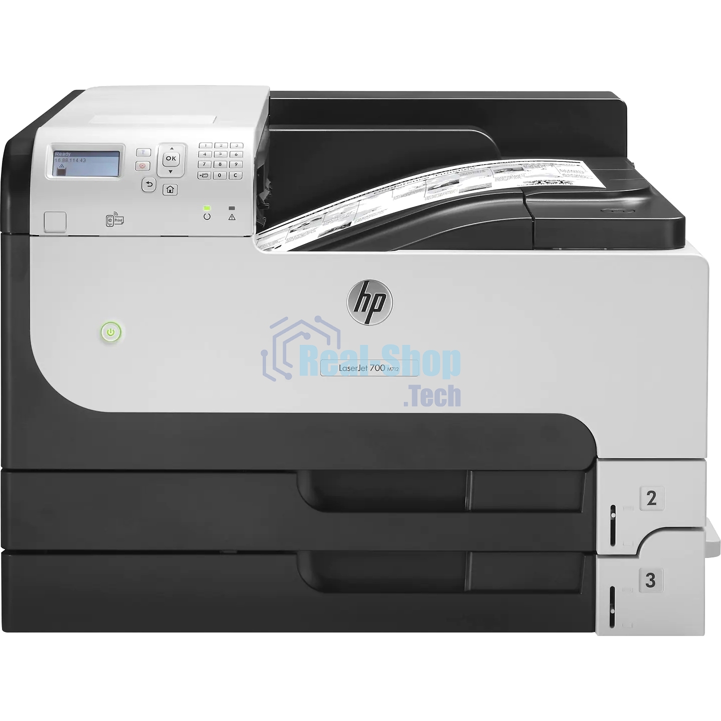 Принтер лазерный HP LaserJet Enterprise 700 M712dn (CF236A), A3, ч/б, печ. до 41 стр/мин. (А4) до 40 стр/мин. (А3), 1200 x 1200 dpi, USB, RJ-45, Air Print