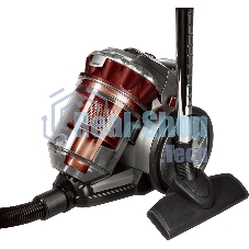 Пылесос SUPRA VCS-2024 серый, 230/2000 Вт, уборка сухая, пылесборник контейнер 2 л