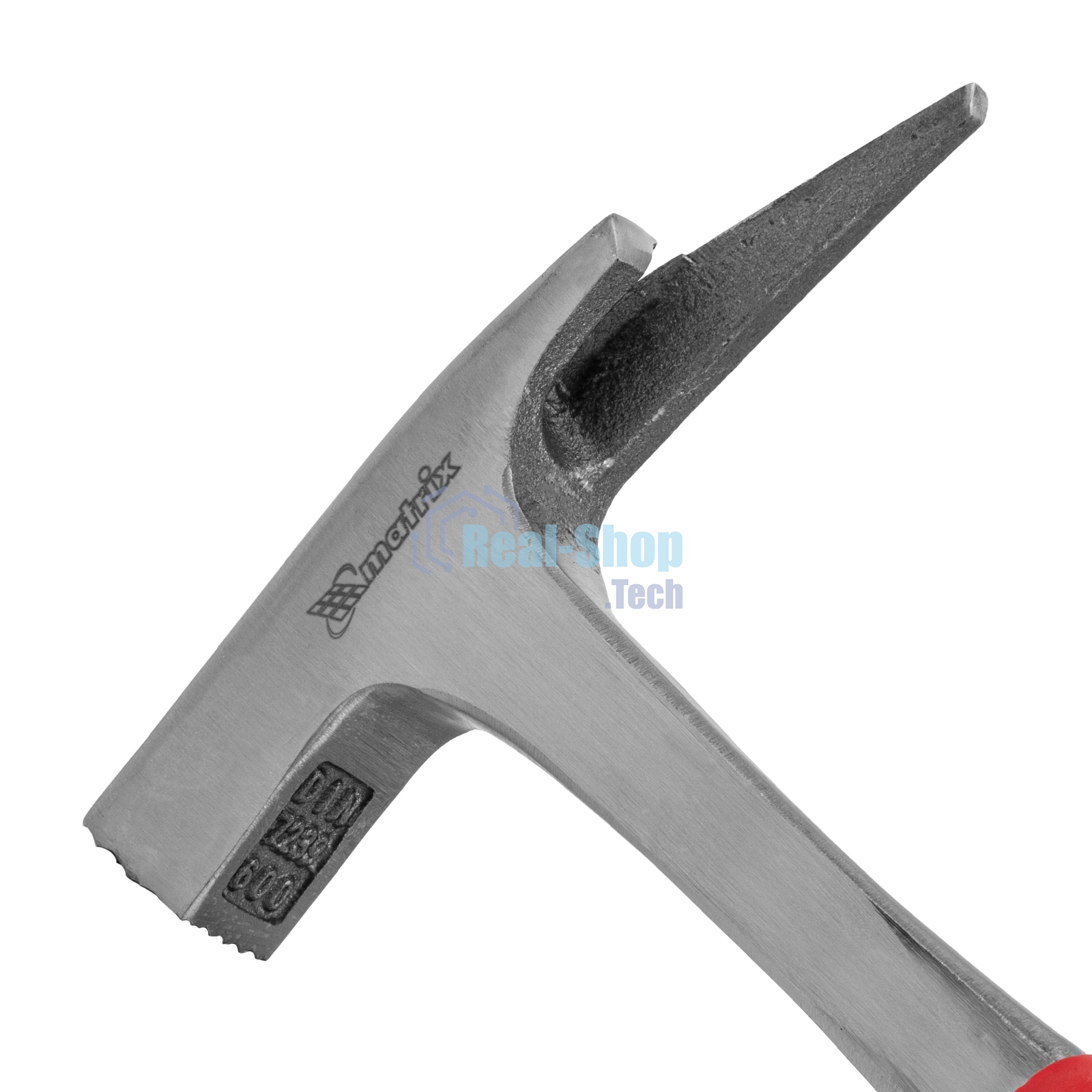 Молоток Matrix кровельщика 600г цельнометаллический двухкомпонентная рукоятка